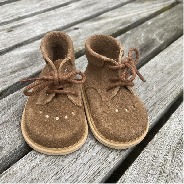 Boots by Wagner for 50cm Medium Brown