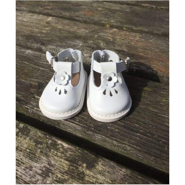 T-Bar Shoes by Wagner for 35cm White