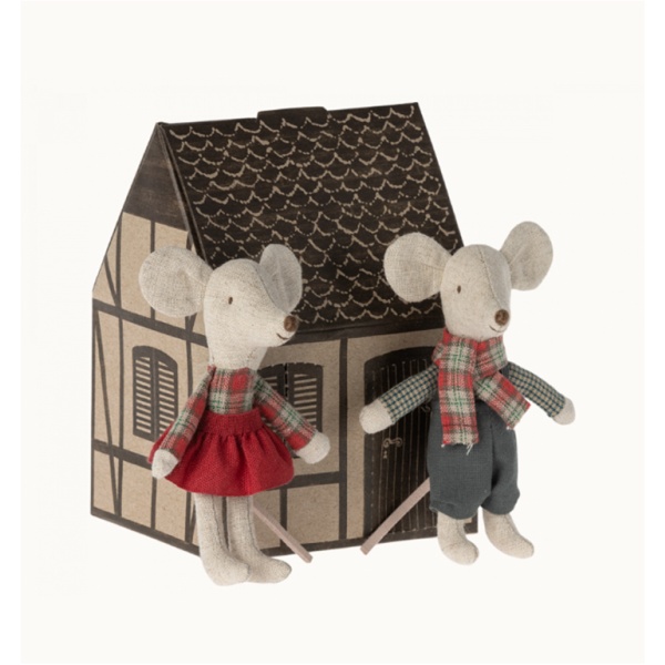 Maileg Winter Mice Twins