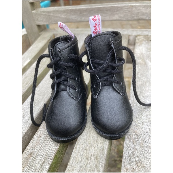 Black Boots by Kathe Kruse fit Gotz Little Kidz